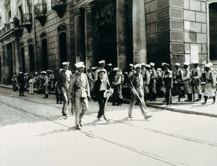 Framed Print : Tragic Week in Barcelona (26th-31st July 1909) Framed Print : Tragic Week in Barcelona (26th-31st July 1909)