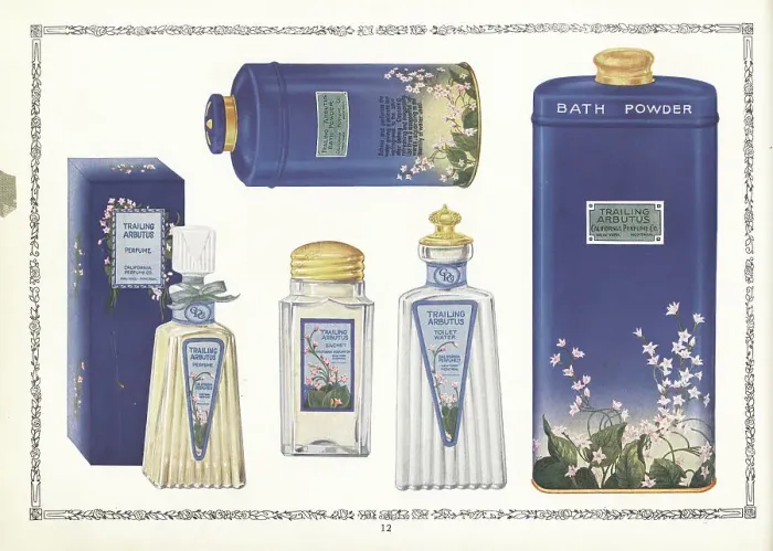 Framed Print : Trailing Arbutus brand cosmetics from CPC, 1926 Framed Print : Trailing Arbutus brand cosmetics from CPC, 1926