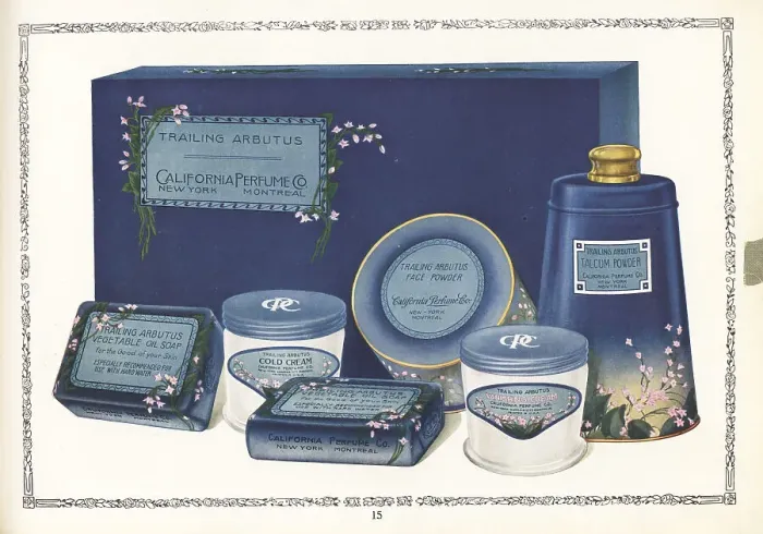 Framed Print : Trailing Arbutus brand cosmetics from CPC, 1926 Framed Print : Trailing Arbutus brand cosmetics from CPC, 1926