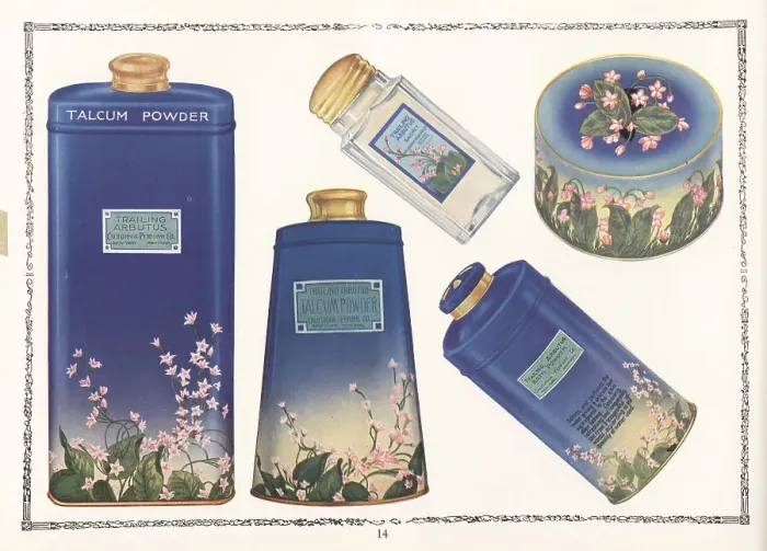 Framed Print : Trailing Arbutus brand cosmetics from CPC, 1927 Framed Print : Trailing Arbutus brand cosmetics from CPC, 1927