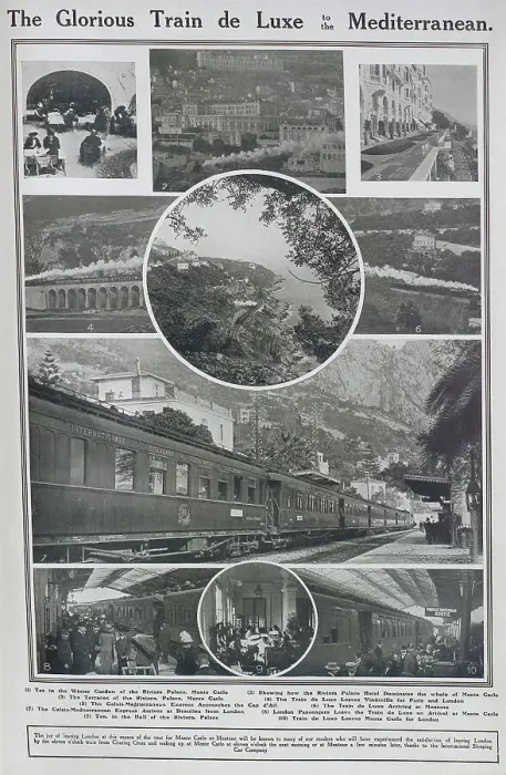 Framed Print : Train from London to the Mediterranean Framed Print : Train from London to the Mediterranean