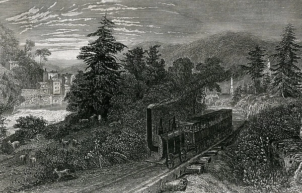 Train Near Little Falls