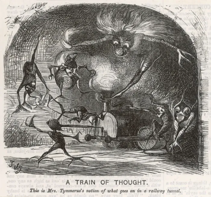Framed Print : A train of thought Framed Print : A train of thought