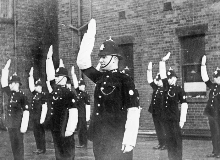 Framed Print : Trainee Traffic Police Framed Print : Trainee Traffic Police