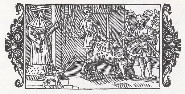 Training a Horse, 1555
