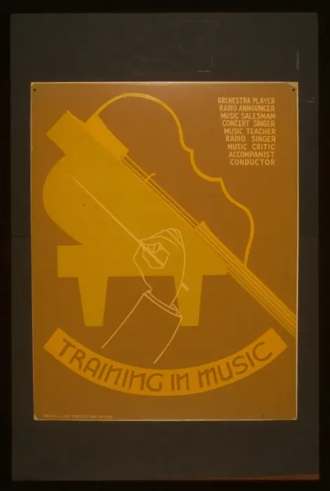 Framed Print : Training in music Framed Print : Training in music