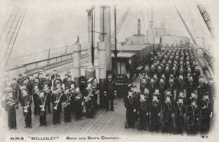 Framed Print : Training Ship Wellesley, North Shields, Northumberland Framed Print : Training Ship Wellesley, North Shields, Northumberland