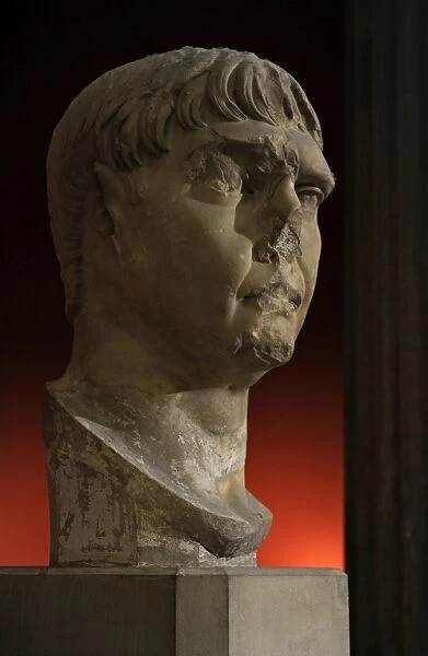 Trajan (53-117 AD). Roman emperor. Bust