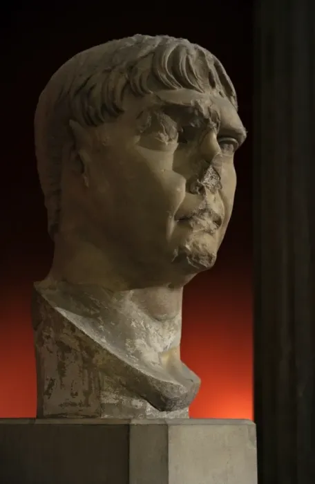 Framed Print : Trajan (53-117 AD). Roman emperor. Bust Framed Print : Trajan (53-117 AD). Roman emperor. Bust