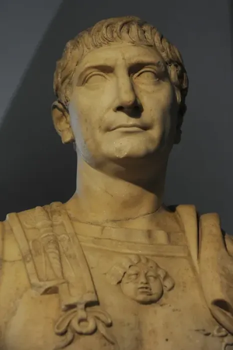 Framed Print : Trajan (53-177 A. D. ). Roman Emperor. Sculture. Ny Carlsberg Framed Print : Trajan (53-177 A. D. ). Roman Emperor. Sculture. Ny Carlsberg