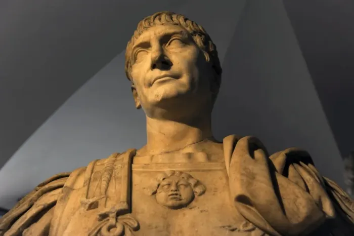 Framed Print : Trajan (53-177 A. D. ). Roman Emperor. Sculture. Ny Carlsberg Framed Print : Trajan (53-177 A. D. ). Roman Emperor. Sculture. Ny Carlsberg