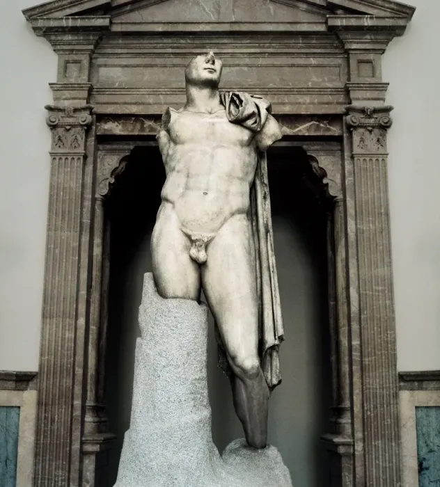 Framed Print : Trajan. Full-length figure, eventhough it has no arms and part of the head Framed Print : Trajan. Full-length figure, eventhough it has no arms and part of the head