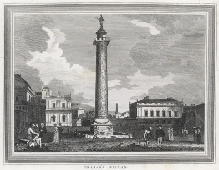 Framed Print : Trajans Column / Rome Framed Print : Trajans Column / Rome