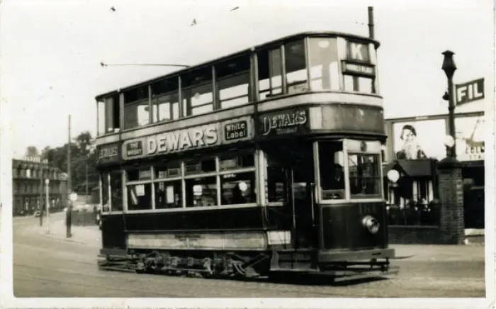Framed Print : Tram Heading for Market Place, Nottingham, England Framed Print : Tram Heading for Market Place, Nottingham, England