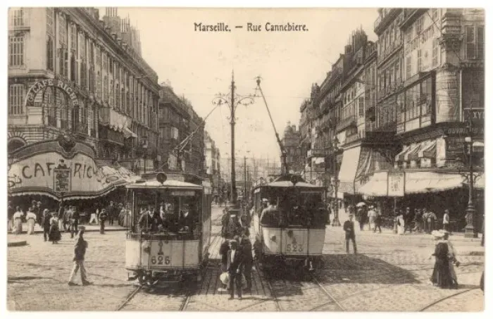 Framed Print : Tram at Marseille Framed Print : Tram at Marseille