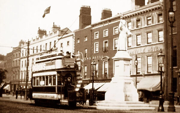 Tram, Sackville Street, Dublin, Ireland
