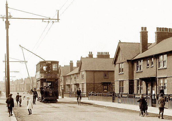 Tram Terminus, Bentley early 1900's