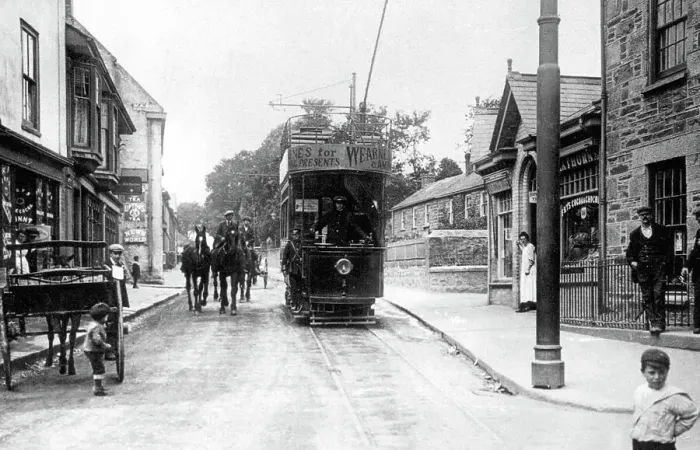 Framed Print : Tram terminus, Redruth Framed Print : Tram terminus, Redruth