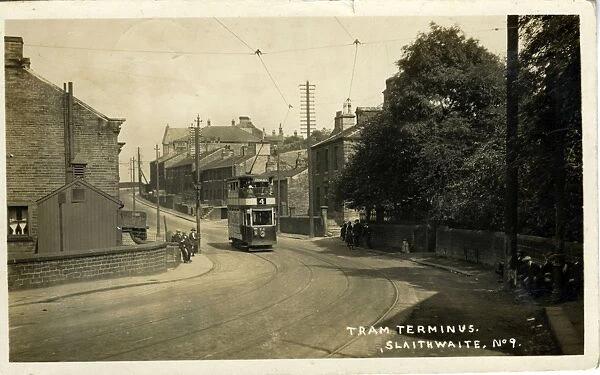 Tram Terminus, Slaithwaite, Yorkshire