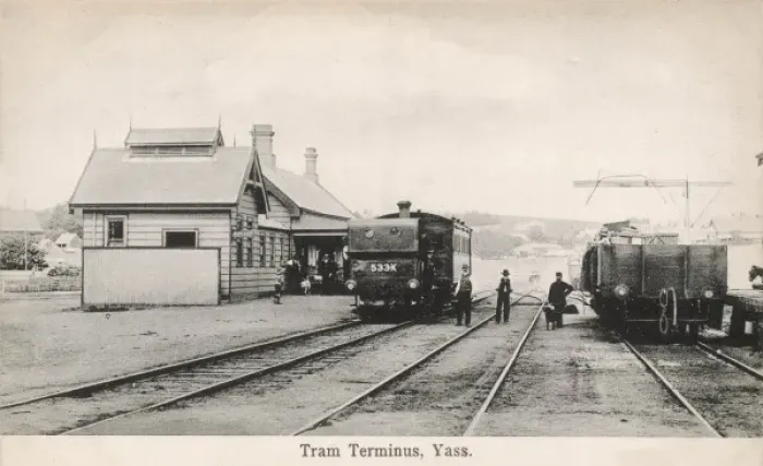 Framed Print : Tram Terminus, Yass Framed Print : Tram Terminus, Yass