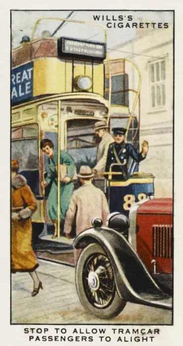 Framed Print : Tramcar Passengers Framed Print : Tramcar Passengers