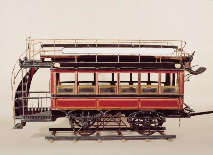 Framed Print : Tramway (1880) Framed Print : Tramway (1880)