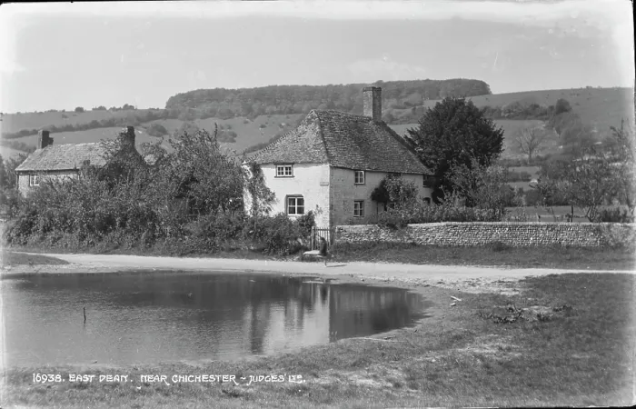 Framed Print : Tranquil Cottage by the Pond Framed Print : Tranquil Cottage by the Pond