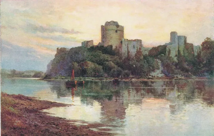 Framed Print : Tranquil evening at Pembroke Castle Framed Print : Tranquil evening at Pembroke Castle