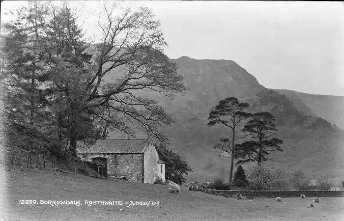 Framed Print : Tranquil Landscape of Borrowdale Framed Print : Tranquil Landscape of Borrowdale