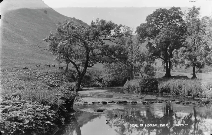 Framed Print : Tranquil Scene in Monsal Dale Framed Print : Tranquil Scene in Monsal Dale
