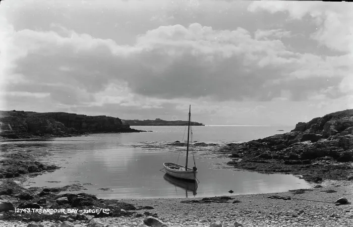 Framed Print : Tranquil Scene at Trearddur Bay Framed Print : Tranquil Scene at Trearddur Bay