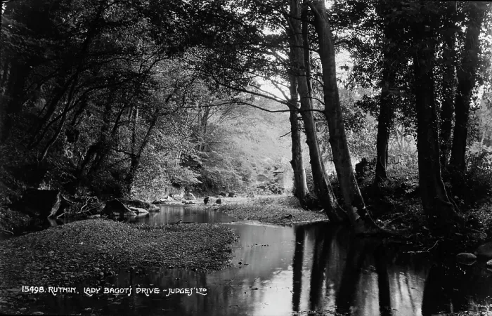 Framed Print : Tranquil Stream at Lady Bagot's Drive