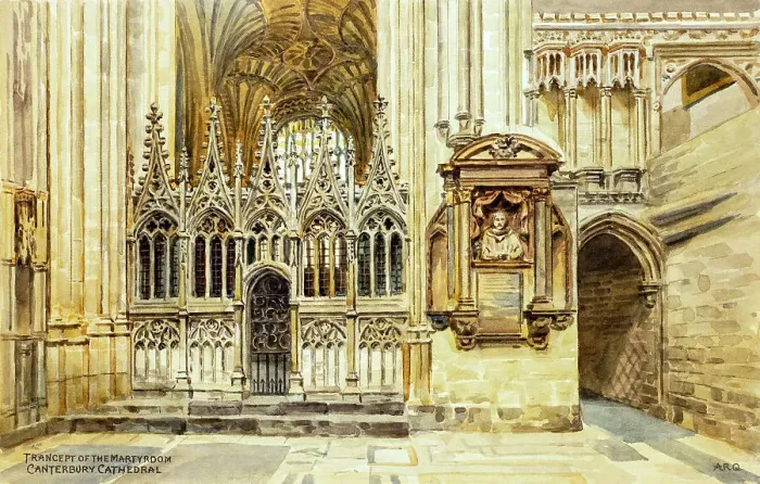 Framed Print : Transept of the Martyrdom, Canterbury Cathedral, Kent Framed Print : Transept of the Martyrdom, Canterbury Cathedral, Kent