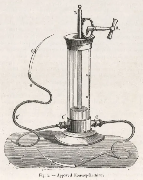 Framed Print : Transfusion Apparatus