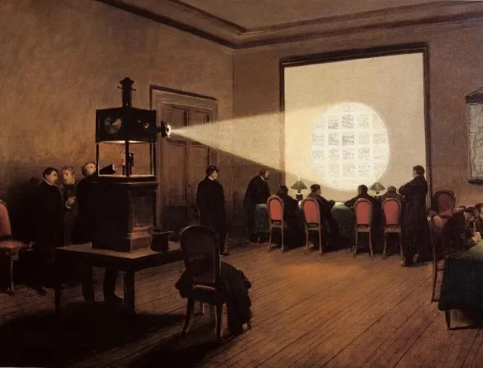 Framed Print : Transmission of Telegraphs at the Central Telegraph Office i Framed Print : Transmission of Telegraphs at the Central Telegraph Office i