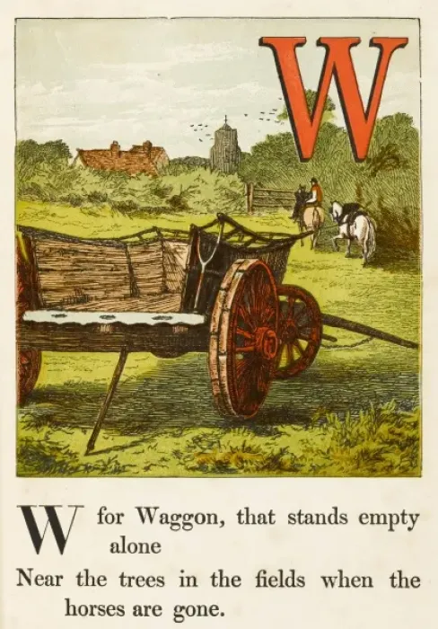 Framed Print : Transport / Wagon / Alphabet Framed Print : Transport / Wagon / Alphabet