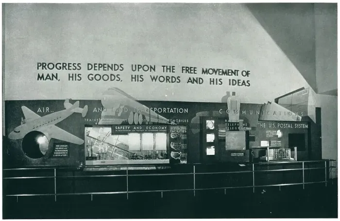 Framed Print : Transportation And Communication Exhibit, New York Framed Print : Transportation And Communication Exhibit, New York