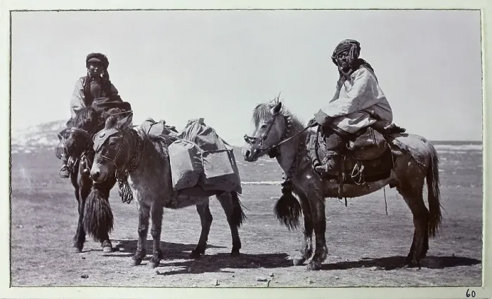 Framed Print : Transporting the mail, from a fascinating album which reveals new details on a little-known campaign in which a British military force brushed aside Tibetan defences to capture Lhasa, in 1904 Framed Print : Transporting the mail, from a fascinating album which reveals new details on a little-known campaign in which a British military force brushed aside Tibetan defences to capture Lhasa, in 1904