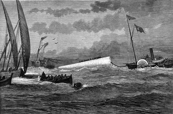 Transporting the obelisk: Cleopatras needle at sea, 1877