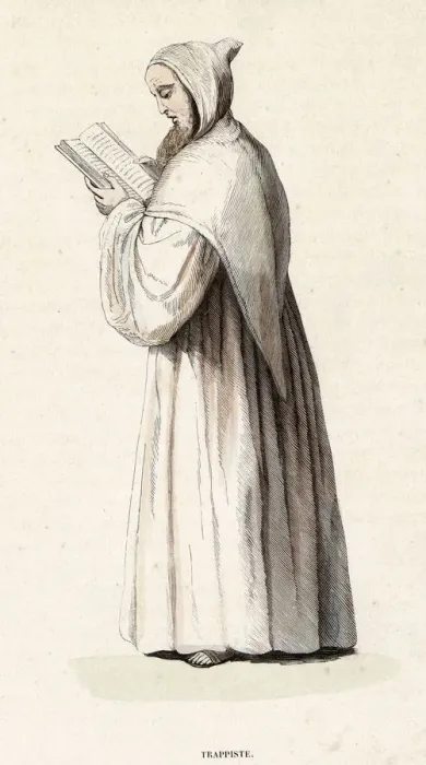 Framed Print : TRAPPIST. A Trappist. Date: 1848