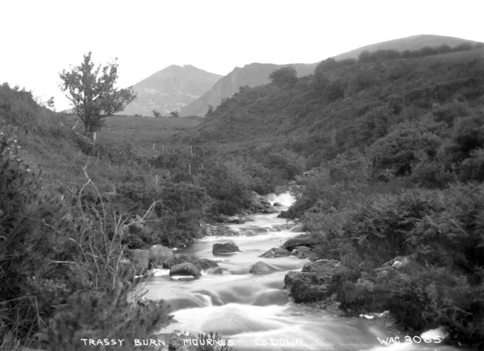 Framed Print : Trassey Burn, Mournes, Co. Down Framed Print : Trassey Burn, Mournes, Co. Down