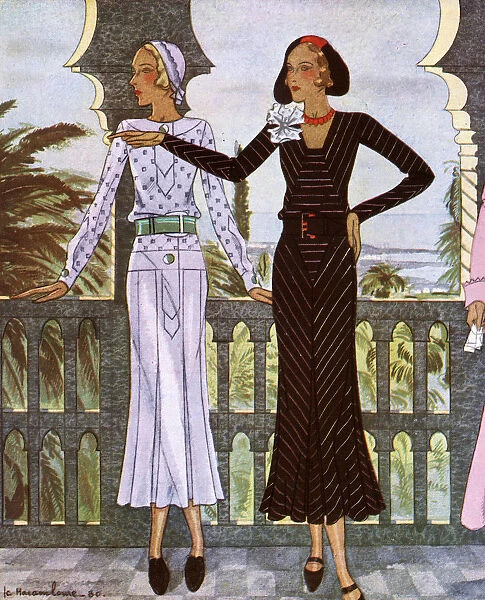 TRAVEL DRESSES 1931