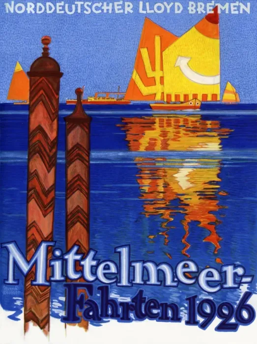 Framed Print : Travel poster Framed Print : Travel poster