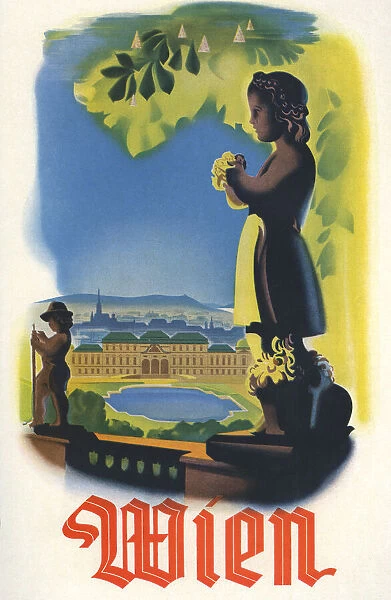 Travel poster (Vienna)