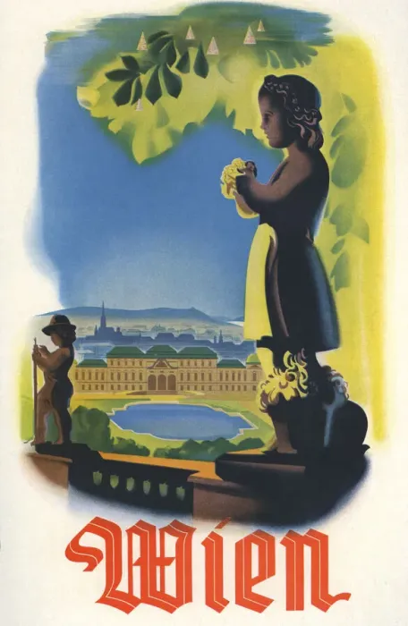 Framed Print : Travel poster (Vienna) Framed Print : Travel poster (Vienna)