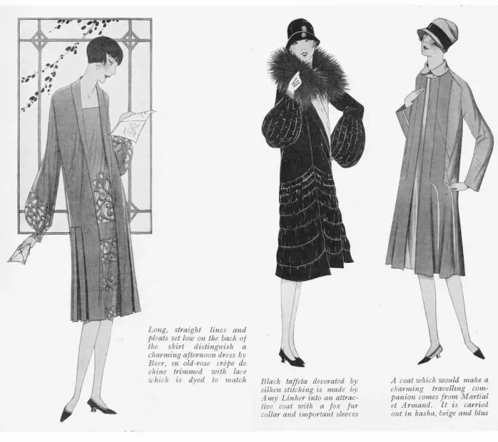 Framed Print : Three travelling oufits, Paris, 1926 from Beer Framed Print : Three travelling oufits, Paris, 1926 from Beer