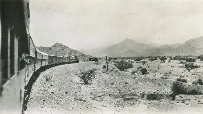 Framed Print : Travelling by the Sudan Railway through the Red Sea Hills Framed Print : Travelling by the Sudan Railway through the Red Sea Hills