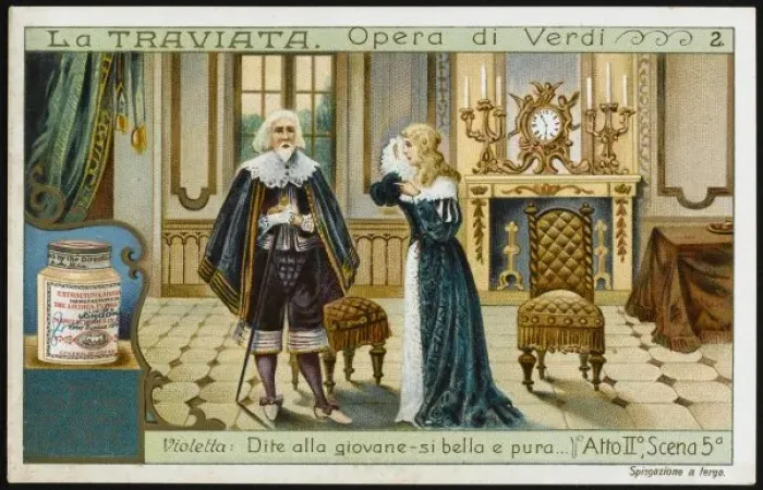 Framed Print : Traviata - Liebig - 2 Framed Print : Traviata - Liebig - 2