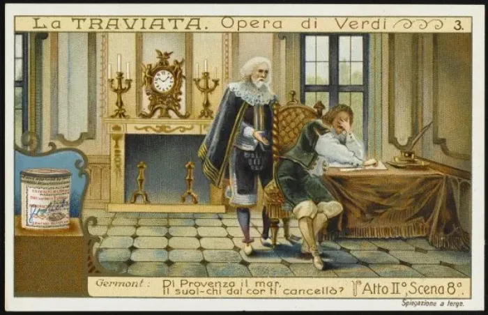 Framed Print : Traviata - Liebig - 3 Framed Print : Traviata - Liebig - 3