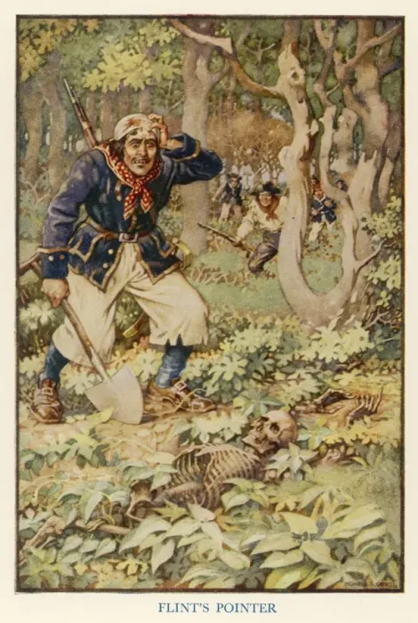 Framed Print : Treasure Island / Flint Framed Print : Treasure Island / Flint